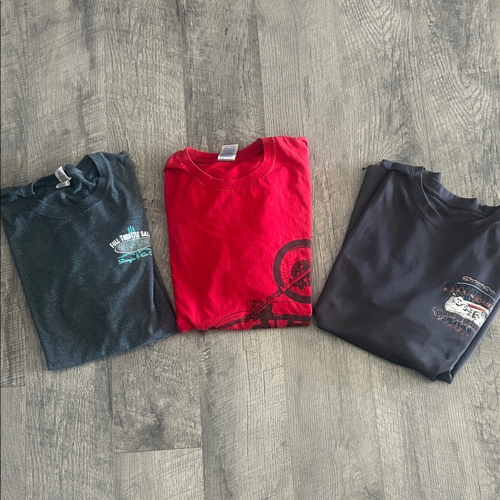 Sturgis Men's Graphic Tees - Red, Black, and Dark Gray
